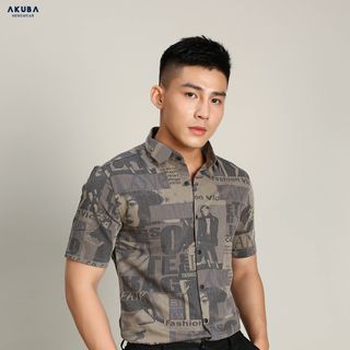 ÁO SƠ MI TAY NGẮN AKUBA B342