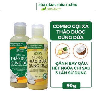 Dầu Gội Sạch Gầu Thảo Dược Gừng Dừa Cocayhoala SIZE MINI. Đánh bay gàu giảm ngứa, ngăn rụng tóc, kích mọc tóc. giá sỉ