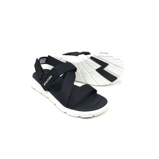 Giày Sandals thời trang Nam/ nữ F6 Sport Quai Đen Đế Trắng giá sỉ