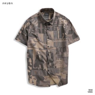 ÁO SƠ MI TAY NGẮN AKUBA B342