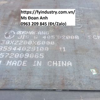 CUNG CẤP THÉP TẤM CÁN NÓNG Q235, Q345B, S20C, S45C, SCM440, 42CRMO