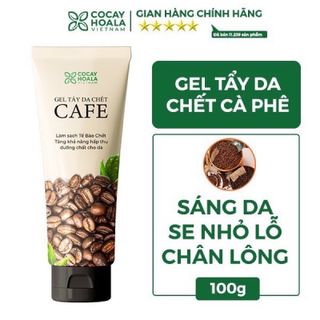 Tẩy da chết cafe cỏ cây hoa lá làm sạch sâu, thải độc da..100gr giá sỉ