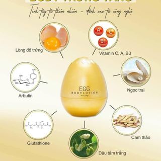 KEM BODY TRỨNG VÀNG EGG QUEENISKIN CHÍNH HÃNG