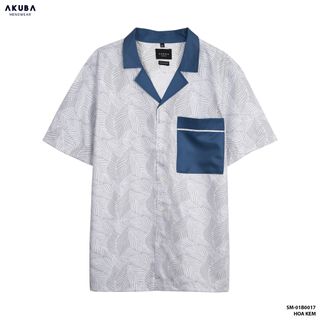 ÁO SƠ MI TAY NGẮN AKUBA 01B0017