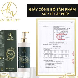 Sữa tắm hương sữa và dầu oliu sang chảnh chính hãng Knbeauty