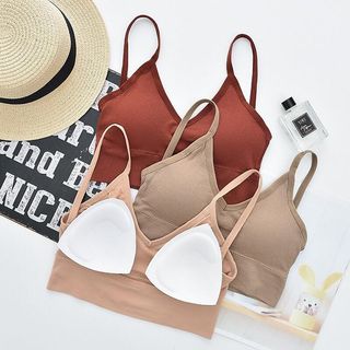 Áo Bra Len Tăm Khoét Lưng Dáng U Xuất Nhật Hot Trend