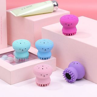 Bông rửa mặt hình bạch tuộc mềm massage cực êm như gái Hàn