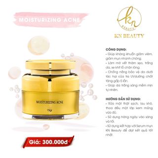Kem dưỡng da ngừa mụn thâm chính hãng Knbeauty