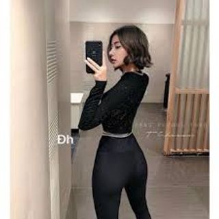 Quần legginh cạp cao kèm hộp chất umi sịn