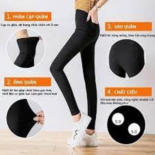 Quần legginh cạp cao kèm hộp chất umi sịn