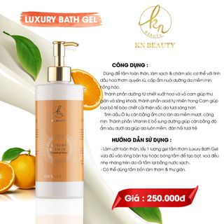 Sữa tắm hương cam tươi dịu thơm chính hãng Knbeauty