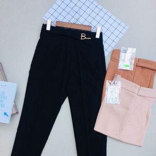 Quần baggy công sở đính đá sang