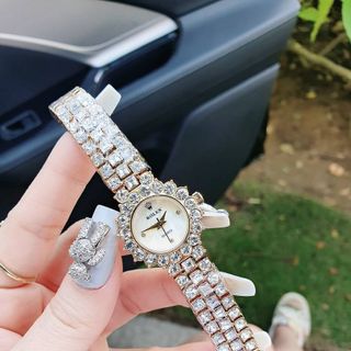 ĐỒNG HỒ ROLLEX FULL ĐÁ NỮ NEW