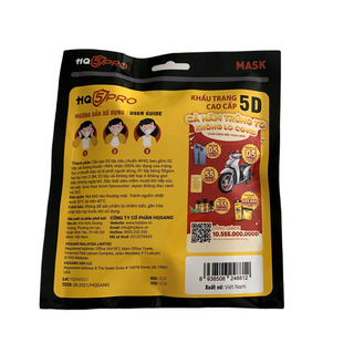 KHẨU TRANG CAO CẤP 5D - HQ5PRO