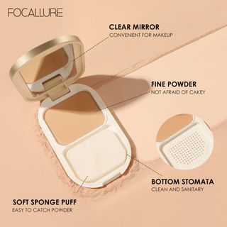 Phấn Phủ Focallure Golden Lâu Trôi Không Thấy Lỗ Chân Lông Mềm Mại Và Nhẹ 10g