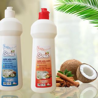 Nước Rửa Chén Hương Dừa 800 Gram