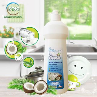 Nước Rửa Chén Hương Dừa 800 Gram