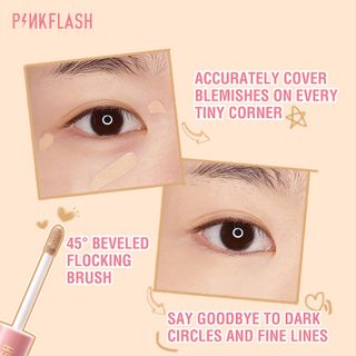KEM CHE KHUYẾT ĐIỂM PINKFLASH LÂU TRÔI KHÁNG NƯỚC KHÔNG BỊ VÓN CỤC ĐỘ CHE PHỦ HOÀN HẢO 1 PIECE 30G