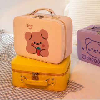 Hộp Đựng Mỹ Phẩm, Vali Mini, Đựng Đồ Dùng Cá Nhân, Đựng Mỹ Phẩm Trang Điểm Cầm Tay Nhỏ Gọn Tiện Dụng