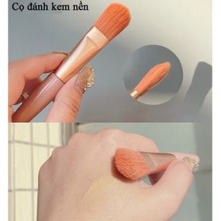 Bộ Cọ Trang Điểm 8 Cây Đa Năng, Lông Cọ Mềm Nhỏ Gọn Tiện Lợi