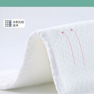 Combo 6 cuộn Khăn Cotton Mềm Mại Dày Dặn Dùng Một Lần Có Túi Đựng Vệ Sinh Tiện Dụng