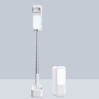 Gậy livestream DOXG-V6 Bluetooth kèm đèn, trục quay kép 360 độ đáp ứng mọi tư thế
