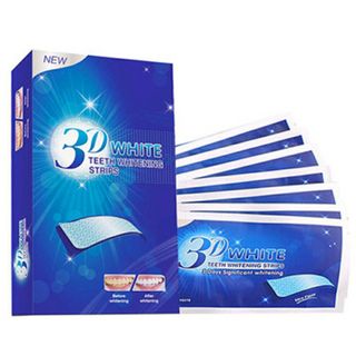 Miếng dán trắng răng tiện lợi 3D White Teeth Whitening Strips gồm 14 miếng dán 7 gói