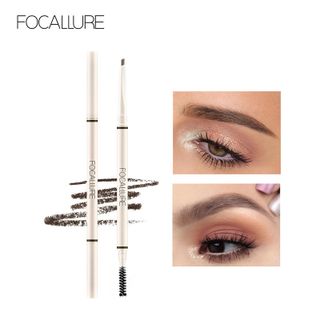 CHÌ KẺ LÔNG MÀY FOCALLURE MÀU BỀN CHỐNG NƯỚC THIẾT KẾ ĐẦU TRÒN VÀ TAM GIÁC HỖ TRỢ TRANG ĐIỂM TIỆN DỤNG 0.1G