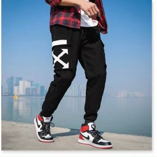 Quần jocker kaki mịn form chuẩn in chữ X