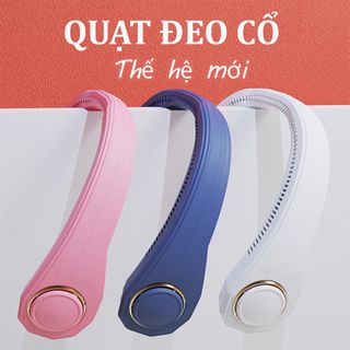 Quạt Đeo Cổ Mini Không Cánh USB Đa Năng 9000MAh giá sỉ