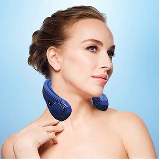 Quạt Đeo Cổ Mini Không Cánh USB Đa Năng 9000MAh