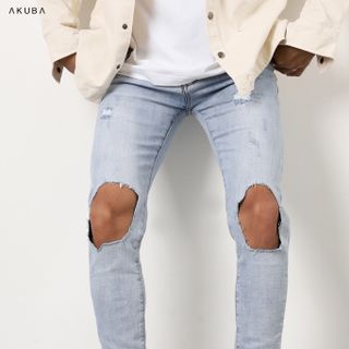 QUẦN JEAN DÀI AKUBA F6064