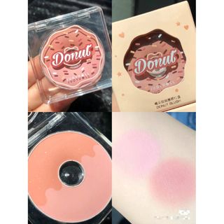 Phấn Má Hồng Tạo Khối Hình Bánh Donut Thương Hiệu Judydoll Bắt Sáng Làm Nổi Bật Gương Mặt Với 4 Màu Tuỳ Chọn
