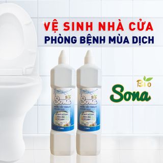 Nước Tẩy ToiLet Sinh Học SoNa Hương Quế