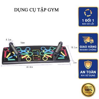 Đồ Dụng Cụ Tập Gym Tại Nhà Hít Đất Cơ Bụng Lưng Tay Chống Đẩy Thể Dục Thể Hình Đa Năng Tiện Lợi