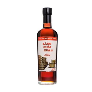 [THÙNG 6 CHAI] NƯỚC MẮM NHỈ TRUYỀN THỐNG NHÃN ĐỎ 500ML - LÀNG CHÀI XƯA