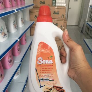 Nước Lau Sàn SoNa 1.25kg Hương Quế | Cho Sàn Nhà Sáng Bóng, Hương Thơm Mát Từ Thiên Nhiên
