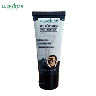 Gel Lột Mụn Than Hoạt Tính Lucky Star 60gr