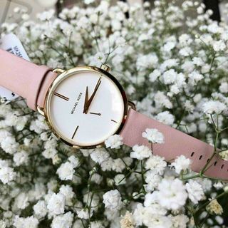 ĐỒNG HỒ MICHAEL KORS DA HỒNG NỮ CAO CẤP SALE