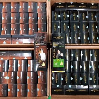 Gội Là Nâu Thảo Dược Cao Cấp Chai Lược Lucky Star