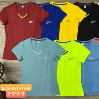 Áo Nữ Cổ Tim Viền Thể Thao Siêu Đẹp Giá Sỉ, Hàng Đẹp