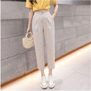 QUẦN BAGGY KHÓA THẬT CÓ CHUN SAU CHẤT ĐŨI NHẸ MÁT