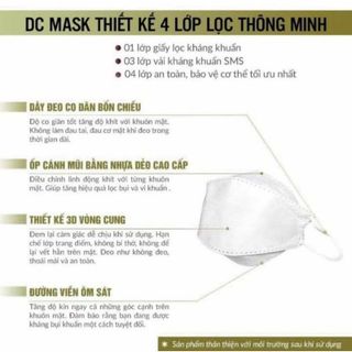 Khẩu trang cao cấp KF94 kháng khuẩn phong cách Hàn Quốc