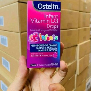 Vitamin D3 Ostelin dạng nhỏ giọt ( D3 Drop) 2.4ml