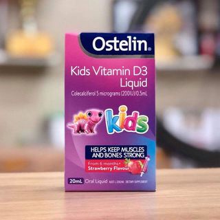 Vitamin D3 Ostelin dạng nước 20ml (6 tháng -12 tuổi)