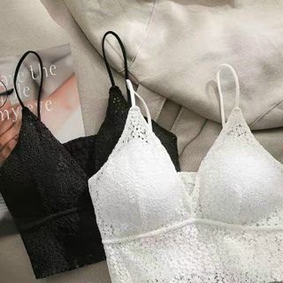 Áo Bra Nữ 2 Dây Ren Hoa Julia Có Đệm Tạo Khe ,Thoáng Mát ,Cực Sang Chảnh