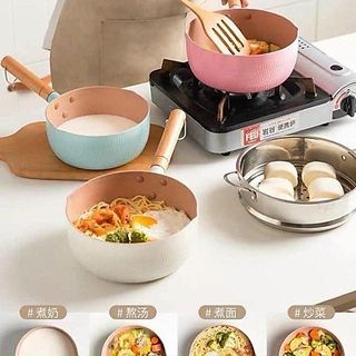 CHẢO ĐÁ CHỐNG DÍNH 18CM NHIỀU MÀU