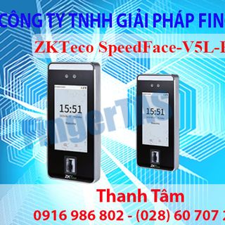 MÁY CHẤM CÔNG VÂN TAY KHUÔN MẶT ZKTECO SPEEDFACE V5L-P-WIFI giá sỉ