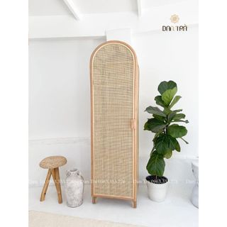 [GIÁ SIÊU RẺ - HÀNG LOẠI 1 ] Tủ Mây Đan 1 Cánh - ĐAN TRÀ - Decor Mây Tre Đan giá sỉ