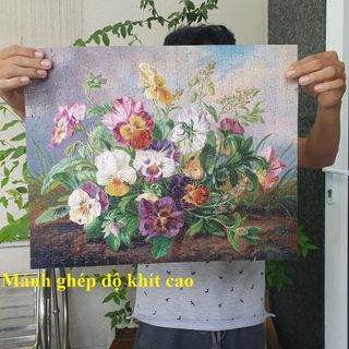 Bộ tranh xếp hình cao cấp 500 mảnh ghép – Cự Giải (40x50cm)
